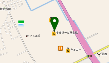 Zoff ららぽーと富士見店の地図画像