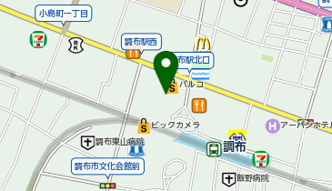 Zoff 調布パルコ店の地図画像
