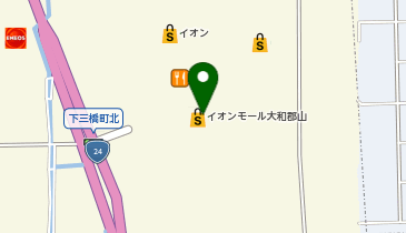 Zoff イオンモール大和郡山店の地図画像
