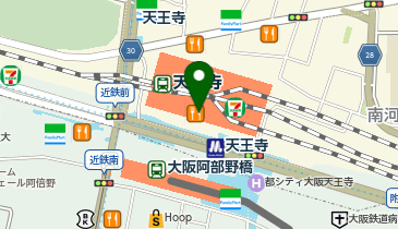 Zoff 天王寺ミオ店の地図画像