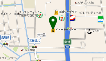 Zoff イトーヨーカドー木場店の地図画像