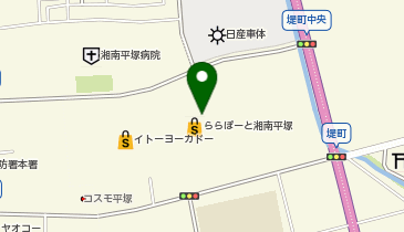Zoff ららぽーと湘南平塚店の地図画像