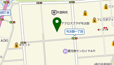 Zoff アクロスプラザ与次郎店の地図画像