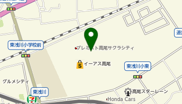 Zoff イーアス高尾店の地図画像