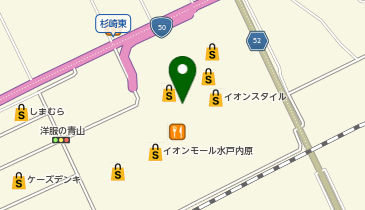 Zoff イオンモール水戸内原店の地図画像