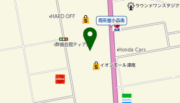 Zoff イオンモール津南店の地図画像