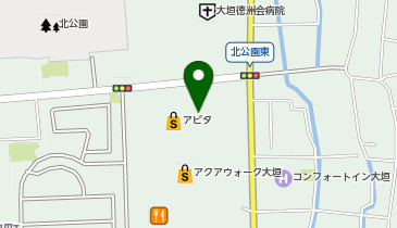 Zoff アクアウォーク大垣店の地図画像