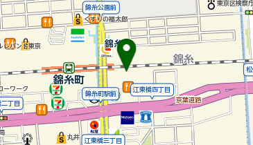 Zoff 錦糸町パルコ店の地図画像