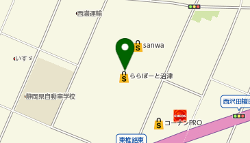 Zoff ららぽーと沼津店の地図画像