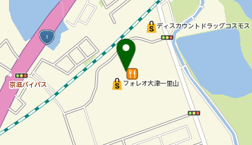 Zoff フォレオ大津一里山店の地図画像