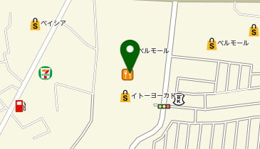 Zoff ベルモール宇都宮店の地図画像