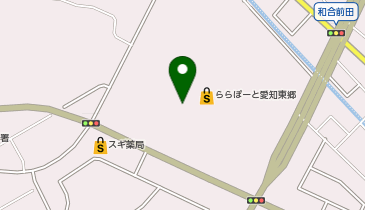 Zoff ららぽーと愛知東郷店の地図画像