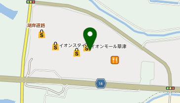 Zoff Marche イオンモール草津店の地図画像