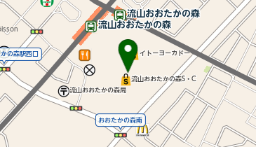 Zoff 流山おおたかの森S.C店の地図画像