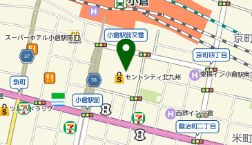 Zoff セントシティ小倉店の地図画像