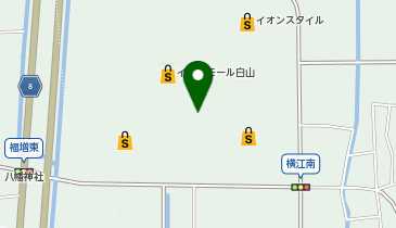 Zoff Marche イオンモール白山店の地図画像