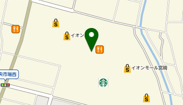 Zoff Marche イオンモール宮崎店の地図画像