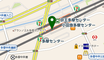 Zoff Marche 小田急多摩センター店の地図画像