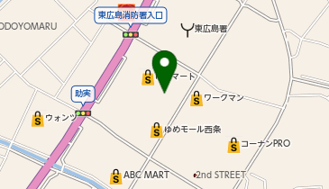 Zoff ゆめモール西条店の地図画像