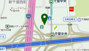 Zoff イオンSENRITO店の地図画像