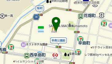 Zoff サクラマチ クマモト店の地図画像