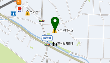 Zoff クロス向ケ丘店の地図画像
