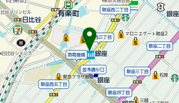 Zoff 西銀座店の地図画像