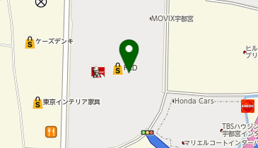 Zoff 宇都宮インターパークビレッジ店の地図画像