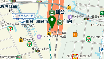 Zoff エスパル仙台店の地図画像