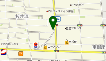Zoff 高知蔦屋書店の地図画像