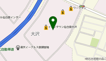Zoff イオンタウン仙台泉大沢店の地図画像