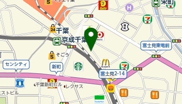 Zoff 千葉C・one店の地図画像