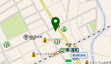 Zoff イオンタウン東浦和店の地図画像