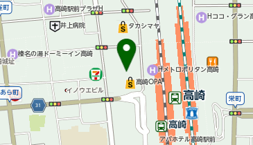 Zoff 高崎オーパ店の地図画像