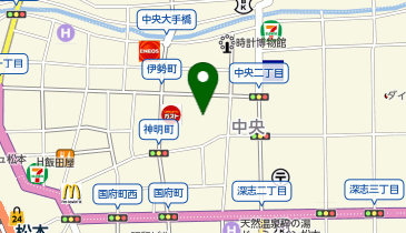 Zoff 松本シェーナ店の地図画像