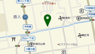 リカーマウンテン 佐賀白山店の地図画像