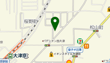 リカーマウンテン 西大津店の地図画像