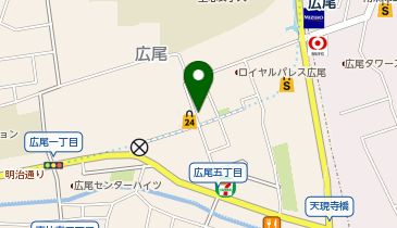 リカーマウンテン RAKZAN広尾の地図画像