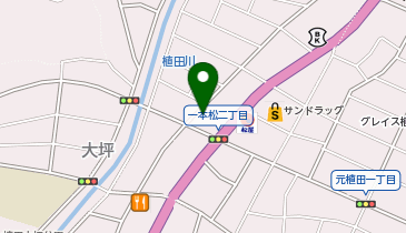 リカーマウンテン 植田一本松店の地図画像