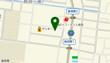 リカーマウンテン 長良店の地図画像