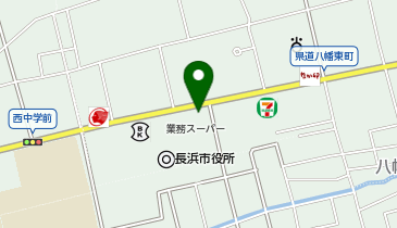 リカーマウンテン 長浜店の地図画像