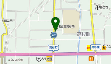 リカーマウンテン 高杉店の地図画像