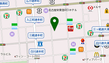 リカーマウンテン 栄店の地図画像