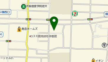 リカーマウンテン 花博通店の地図画像