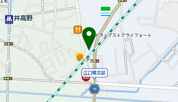リカーマウンテン 井高野店の地図画像