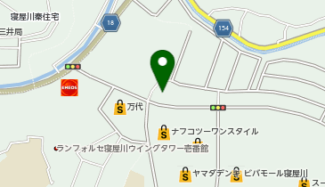 リカーマウンテン 寝屋南店の地図画像