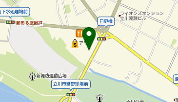 リカーマウンテン 立川日野橋店の地図画像