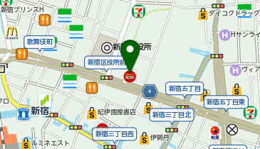 リカーマウンテン SHINJUKU TOKYOの地図画像