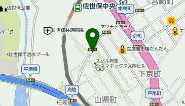 リカーマウンテン 【9月10日OPEN】佐世保夜店公園通り店の地図画像