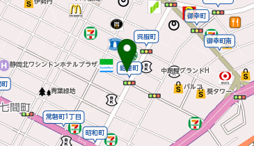 リカーマウンテン 静岡両替町店の地図画像